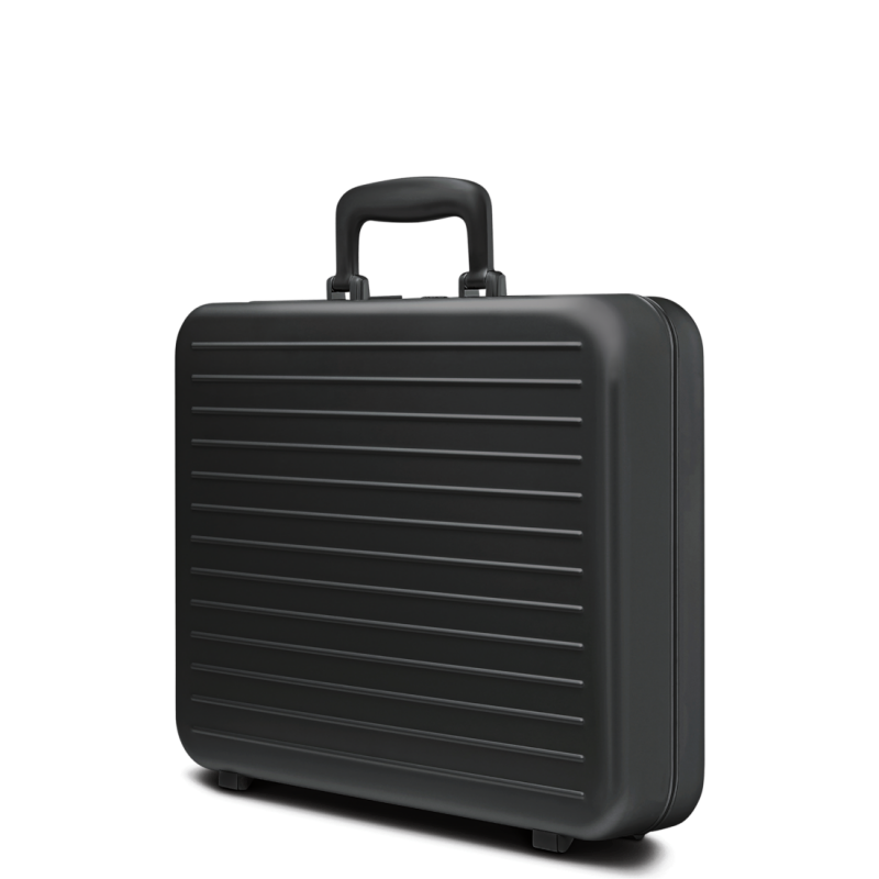 Black Rimowa Attache - Aluminum Briefcase | zfhqzLm5hkB