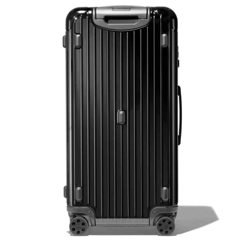 Black Rimowa Essential Trunk Plus Luggage | IsYyWfpoSIp