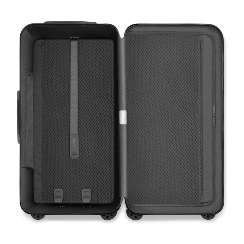 Black Rimowa Essential Trunk Plus Luggage | IsYyWfpoSIp
