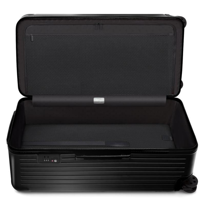 Black Rimowa Essential Trunk Plus Luggage | IsYyWfpoSIp