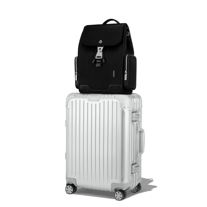 Black Rimowa Never Still - Canvas Flap Small Backpacks | OC5xcq7HTbO