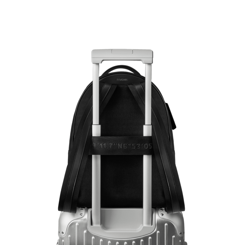Black Rimowa Never Still - Canvas Medium Backpacks | 66PhUjiJ7Ws