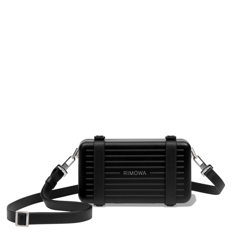 Black Rimowa Personal - Aluminum Crossbody Bags | ju589FC2e3x