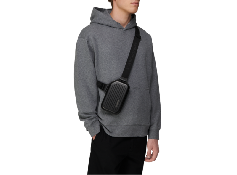 Black Rimowa Personal - Aluminum Sling Clutch Crossbody Bags | zEknPFGAd3D