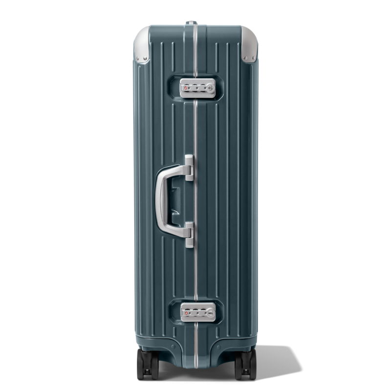Grey Blue Rimowa Hybrid Check-In L Luggage | E87htqb8icV