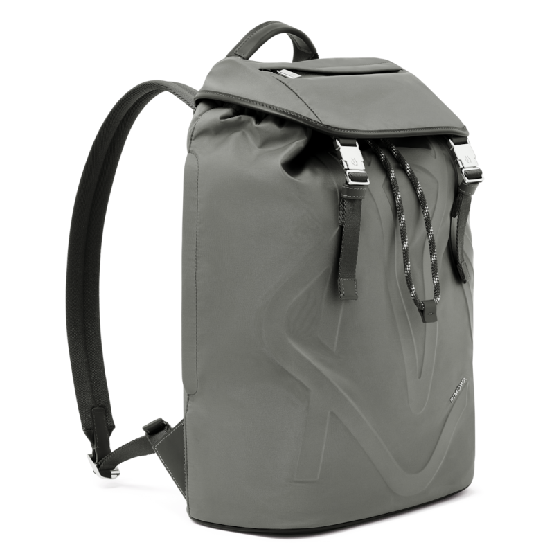 Grey Rimowa Signature - Nylon Flap Large Backpacks | Qe2Q6Mq77mK