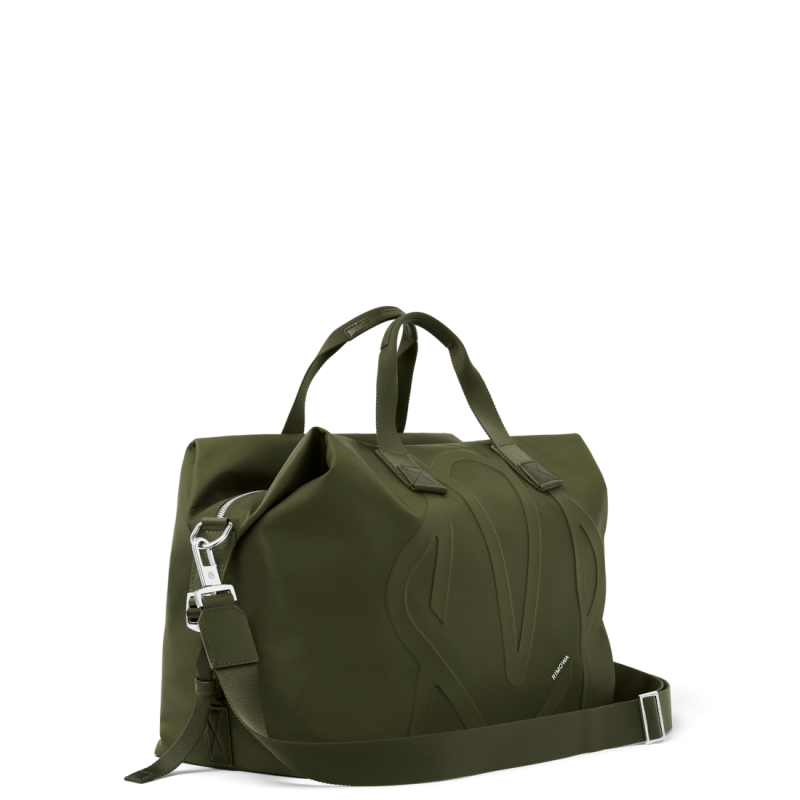 Khaki Green Rimowa Signature - Nylon Duffle Bags | OvJPxghn3fr