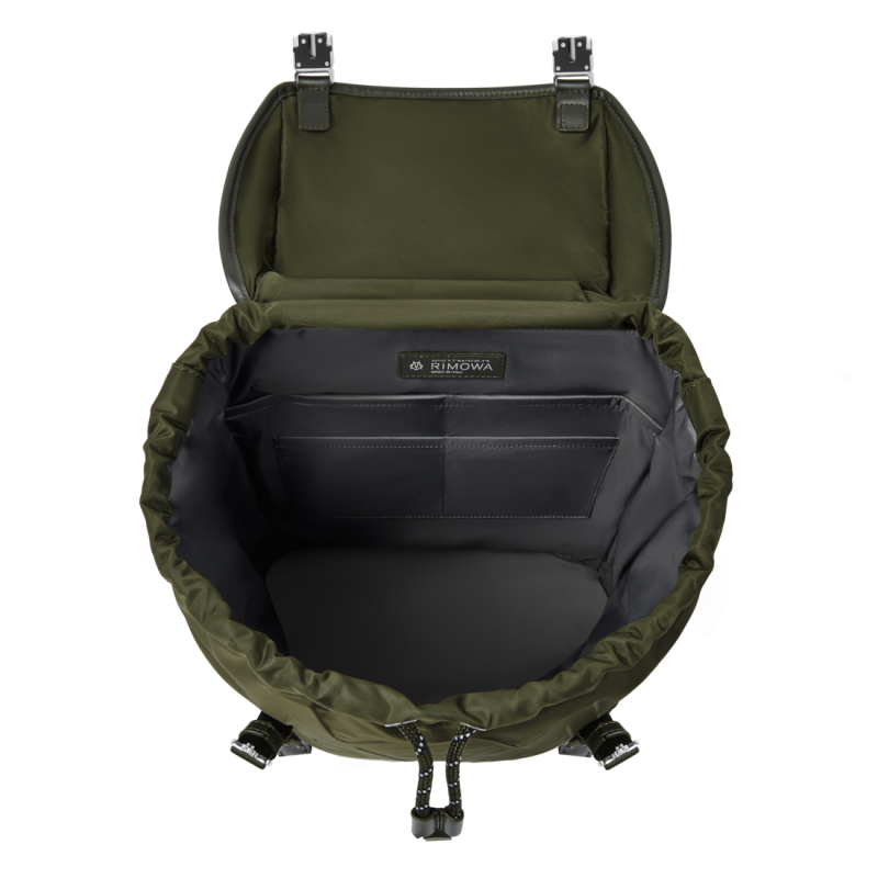 Khaki Green Rimowa Signature - Nylon Flap Large Backpacks | BVhk9g7648V