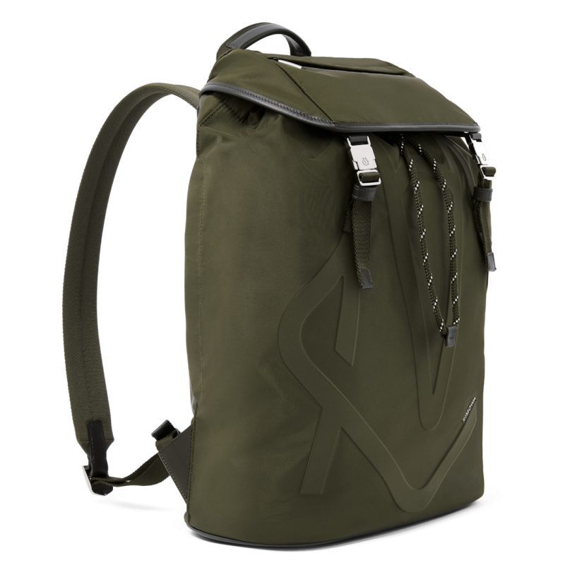 Khaki Green Rimowa Signature - Nylon Flap Large Backpacks | BVhk9g7648V