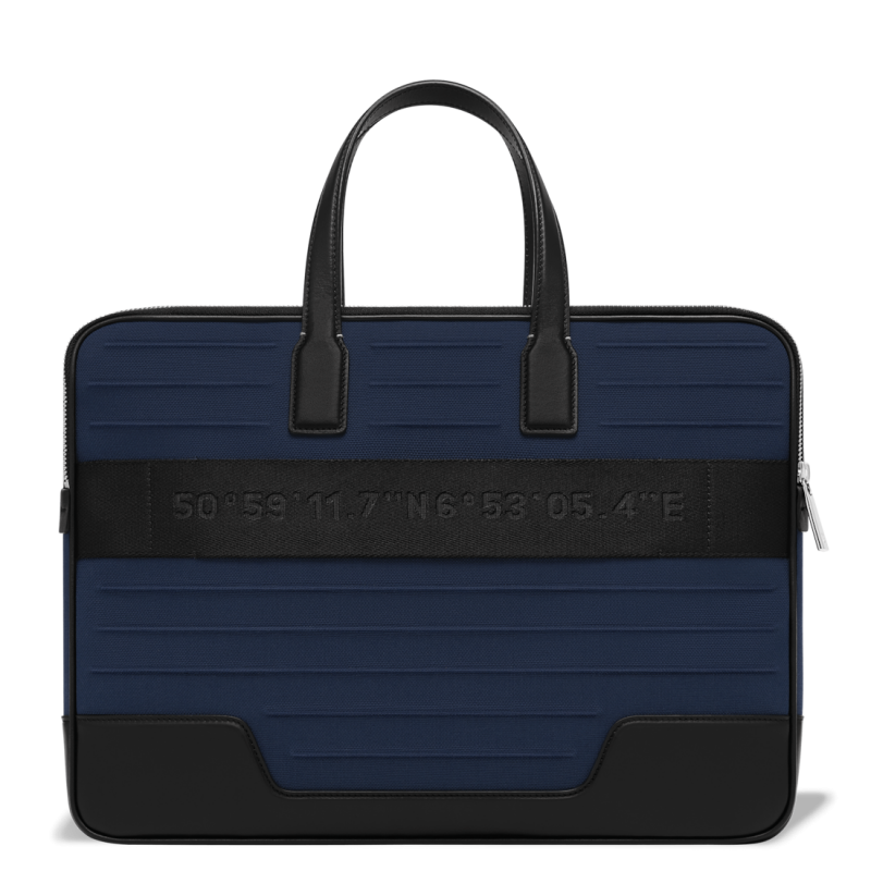 Navy Blue Rimowa Never Still - Canvas Briefcase | s8D2hqUyDDK