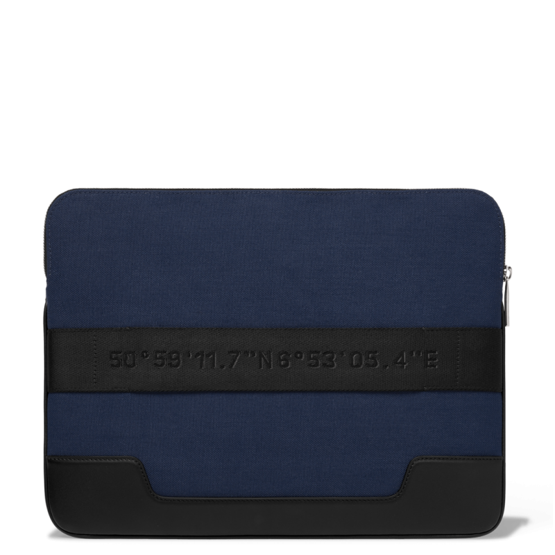 Navy Blue Rimowa Never Still - Canvas Flat Pouch Hand Carry | 6GoigUKSTsP
