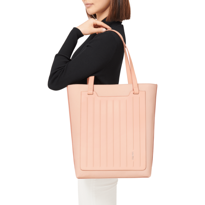 Pink Rimowa Never Still - Canvas Vertical Tote Bags | ANxuKMoZYoZ
