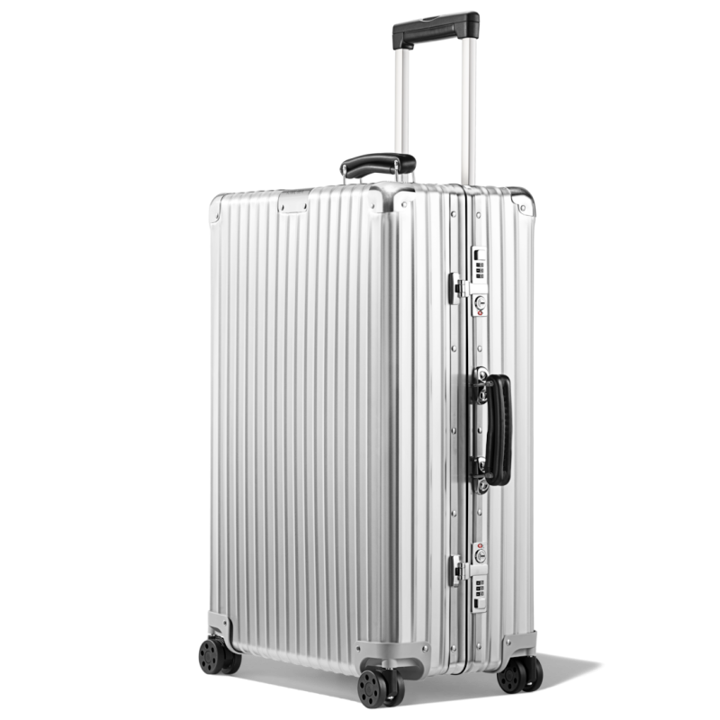 Silver Rimowa Classic Check-In M Luggage | VG1ziyyevwE