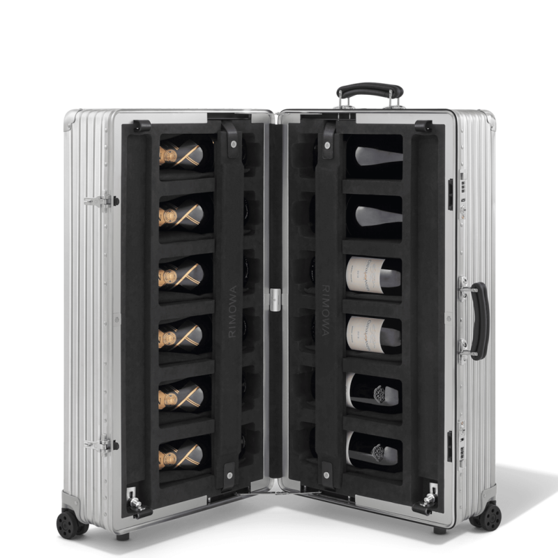 Silver Rimowa Classic Twelve Bottle Case Luggage | RJtHNWivwlc