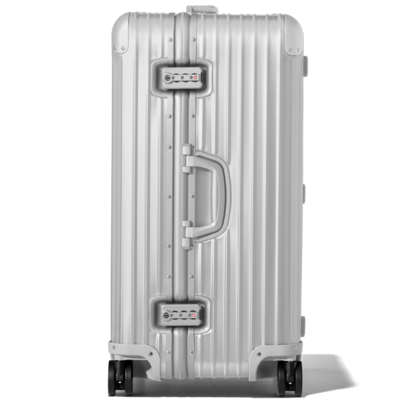 Silver Rimowa Original Trunk Luggage | iTEuKr5bEYy