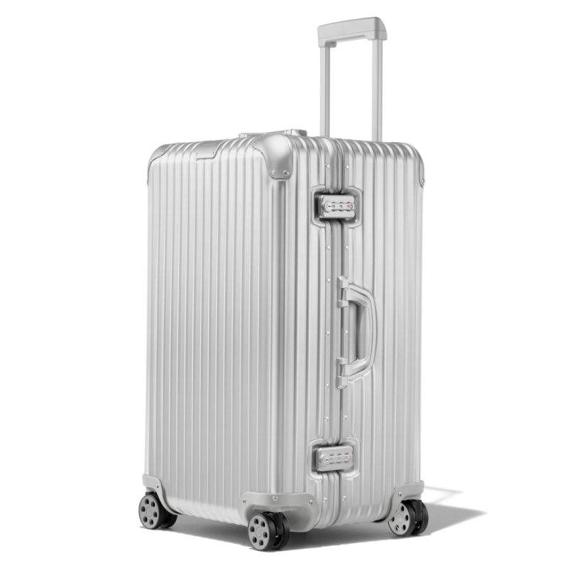 Silver Rimowa Original Trunk Luggage | iTEuKr5bEYy