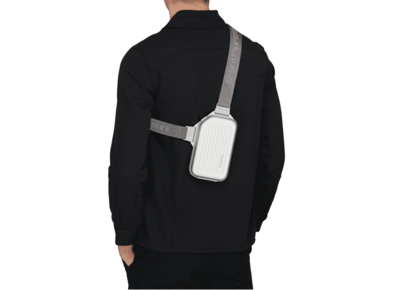 Silver Rimowa Personal - Aluminum Sling Clutch Crossbody Bags | Ou85kEqlQZP