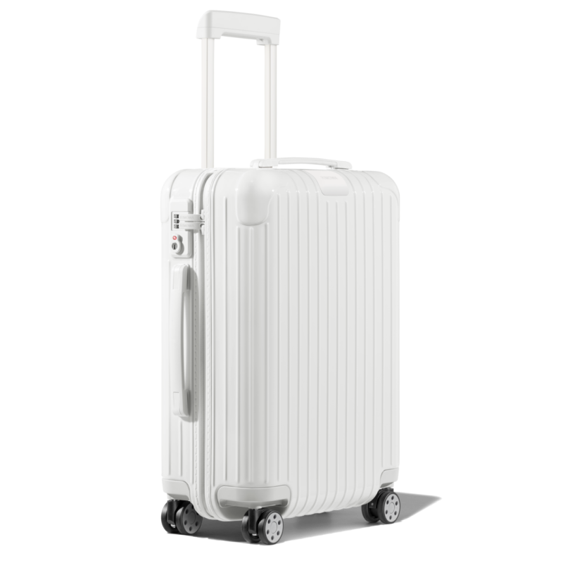 White Rimowa Essential Cabin S Luggage | dhq6z3qQA4Q