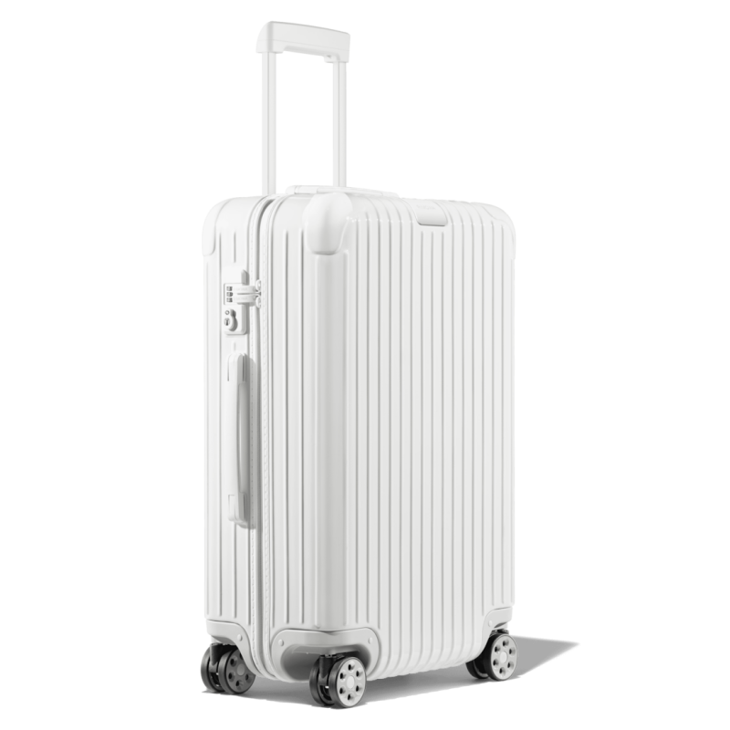 White Rimowa Essential Check-In M Luggage | tabxUVcHili