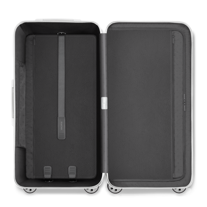 White Rimowa Essential Trunk Plus Luggage | GkQoKEkwbg1